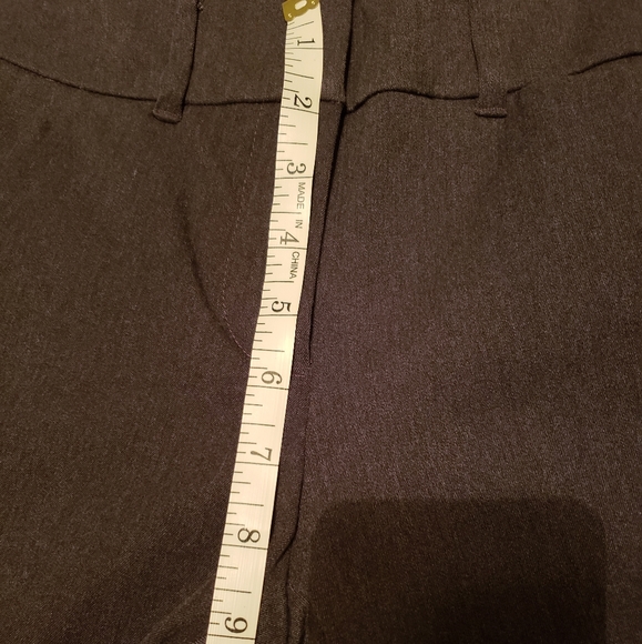 Loft Modern Skinny Ankle Pants, Gray, Petite, Size 2P - Picture 4 of 7
